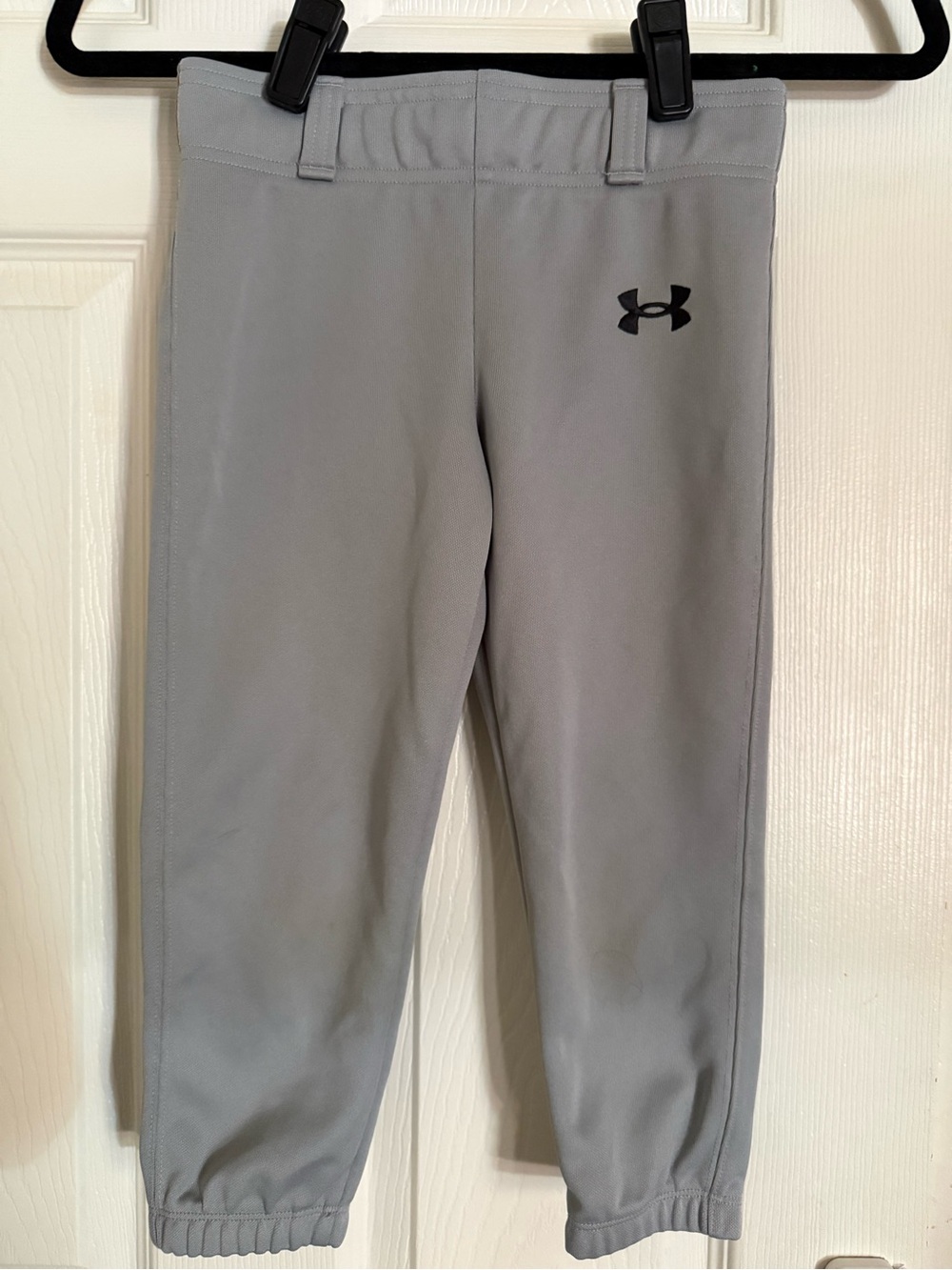 Under Armour Kids Light Gray Athletic Joggers